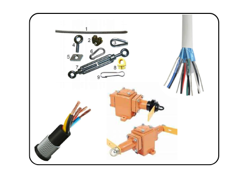 CONVEYOR SAFETY SPARES, CONTROL, AND POWER CABLES